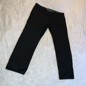 AG Adriano Goldschmied Charcoal Slim Straight Everett Pants 42/32